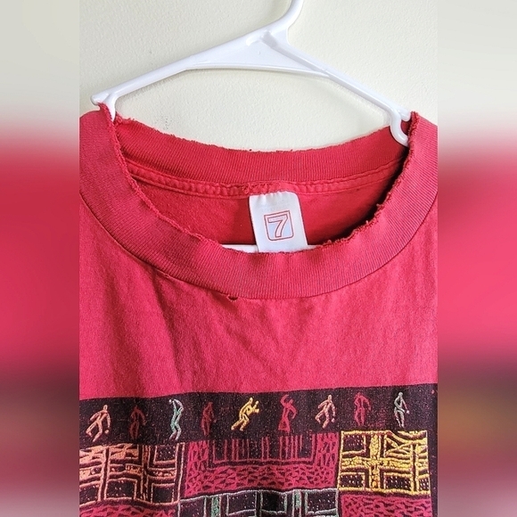 Vintage 90's Chicago Bulls NBA Single Stitch Thrasher T-shirt, Size XL - Picture 3 of 6